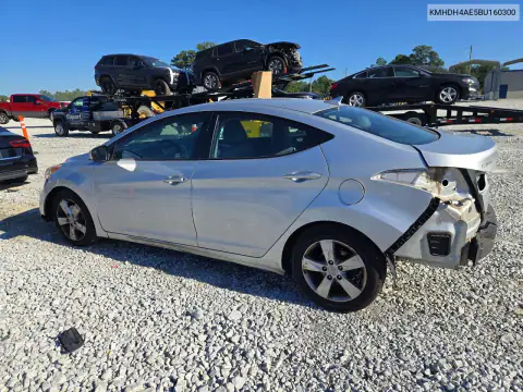 KMHDH4AE5BU160300 — 2011 Hyundai Elantra, фото 2 с аукциона Copart, Задняя часть
