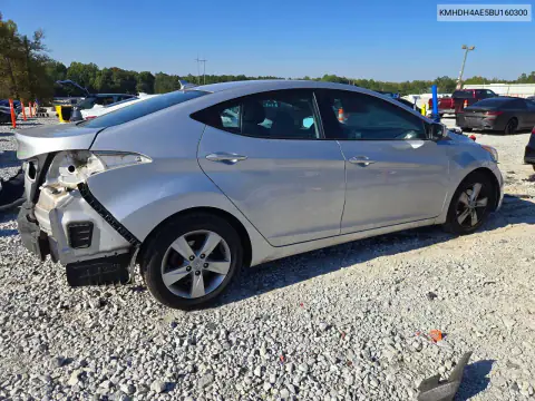 KMHDH4AE5BU160300 — 2011 Hyundai Elantra, фото 3 с аукциона Copart, Задняя часть