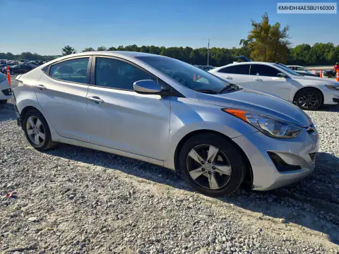 KMHDH4AE5BU160300 — 2011 Hyundai Elantra, фото 4 с аукциона Copart, Задняя часть
