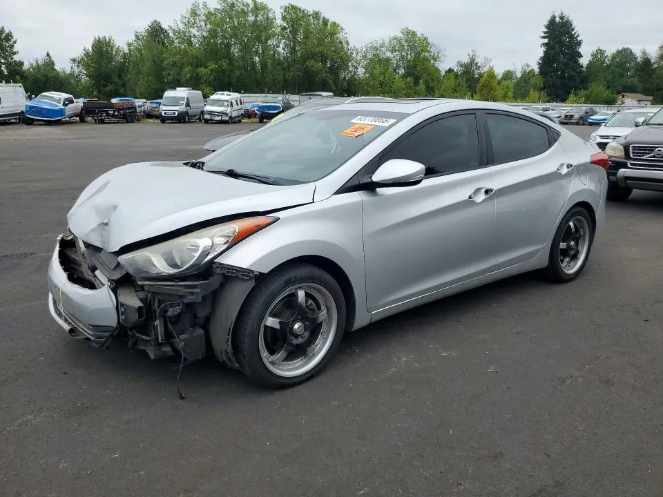 2012 HYUNDAI ELANTRA VIN KMHDH4AE4CU349442 фото 1