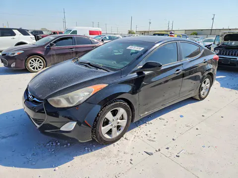 KMHDH4AEXCU365998 — 2012 Hyundai Elantra, Передняя часть (Front End), фото до ремонта