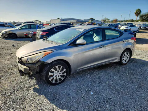 KMHDH4AE5CU302940 — 2012 Hyundai Elantra, Передняя часть (Front End), фото до ремонта