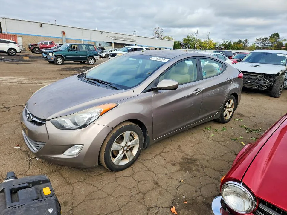 2012 HYUNDAI ELANTRA VIN 5NPDH4AE9CH146643 фото 1