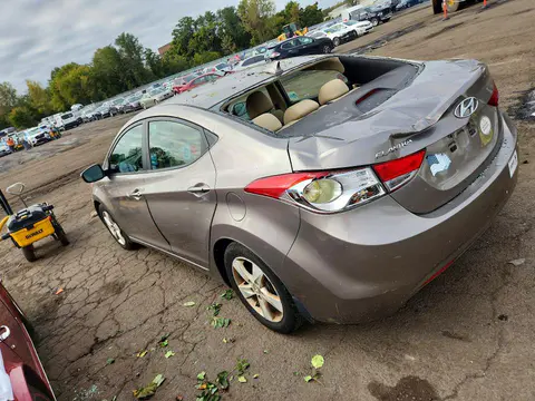 2012 HYUNDAI ELANTRA VIN 5NPDH4AE9CH146643 фото 2