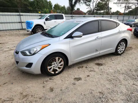 2012 Hyundai Elantra Gls VIN KMHDH4AE0CU220842 фото 1