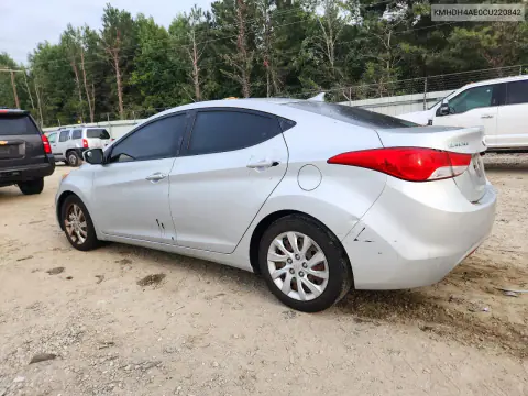 2012 Hyundai Elantra Gls VIN KMHDH4AE0CU220842 фото 2