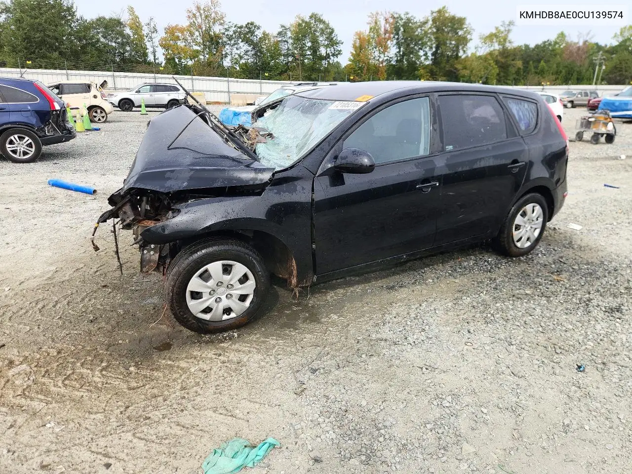 2012 Hyundai Elantra Touring Gls VIN KMHDB8AE0CU139574 фото 1