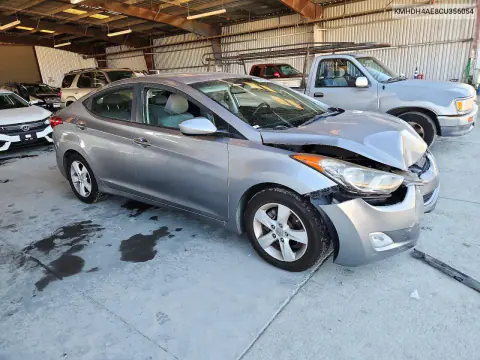 2012 Hyundai Elantra Gls VIN KMHDH4AE8CU356054 фото 4