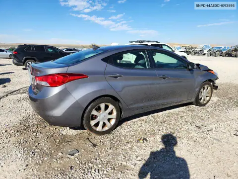 2012 Hyundai Elantra Limited VIN 5NPDH4AE0CH093895 фото 3