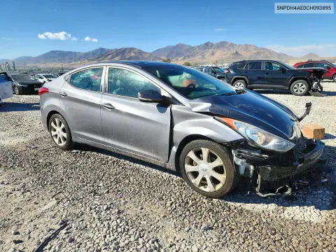 2012 Hyundai Elantra Limited VIN 5NPDH4AE0CH093895 фото 4