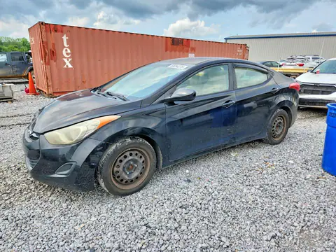 KMHDH4AE5DU592436 — 2013 Hyundai Elantra, Передняя часть (Front End), фото до ремонта
