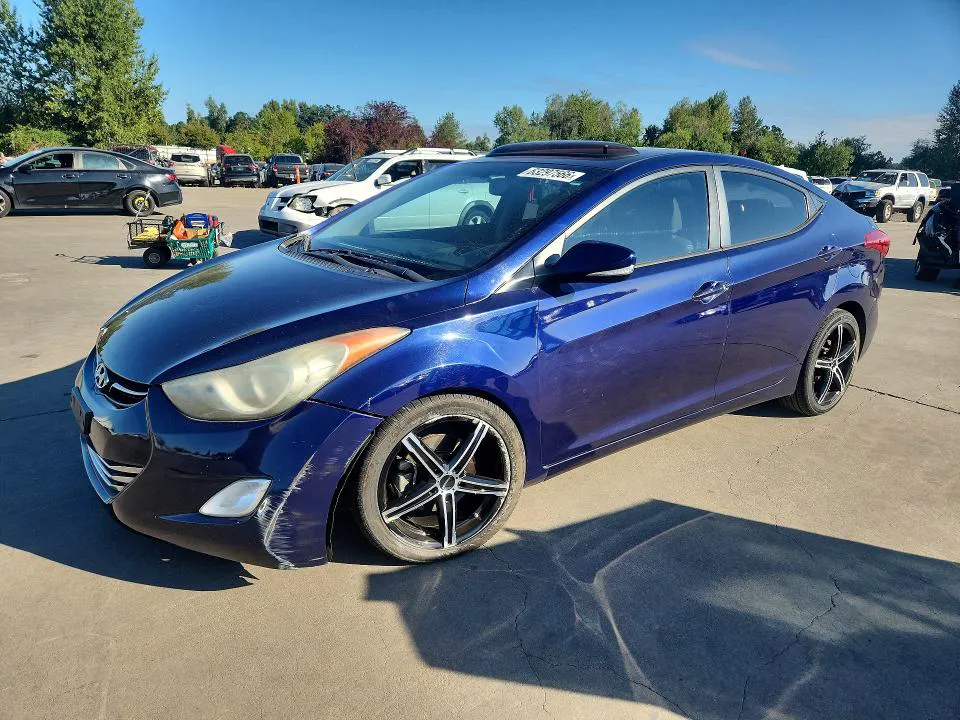 2013 HYUNDAI ELANTRA VIN 5NPDH4AE9DH207992 фото 1