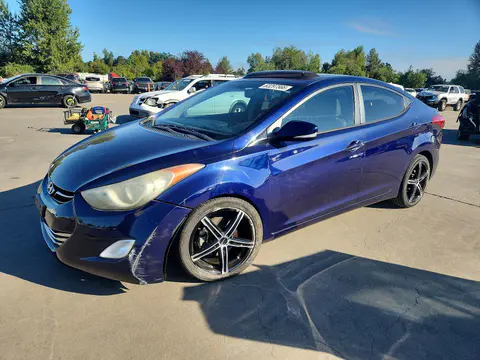 5NPDH4AE9DH207992 — 2013 Hyundai Elantra, Передняя часть (Front End), фото до ремонта