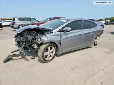 KMHDH4AE9DU812922 — 2013 Hyundai Elantra, Повреждения со всех сторон, фото до ремонта