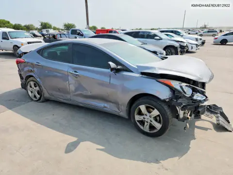 2013 Hyundai Elantra Gls VIN KMHDH4AE9DU812922 фото 4