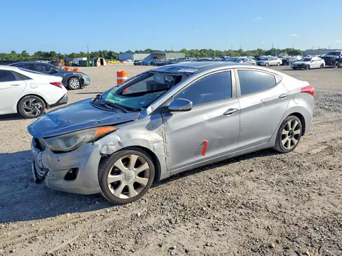 KMHDH4AE1DU695451 — 2013 Hyundai Elantra, Передняя часть (Front End), фото до ремонта