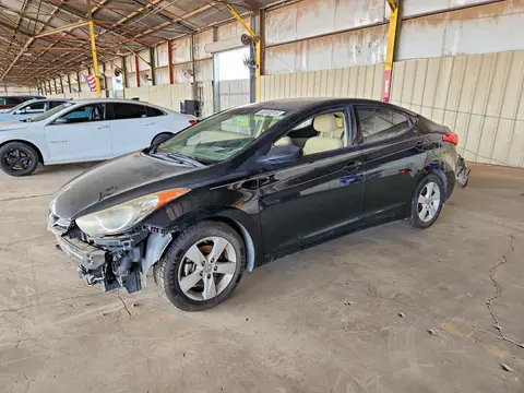KMHDH4AE1DU649120 — 2013 Hyundai Elantra, Передняя часть (Front End), фото до ремонта
