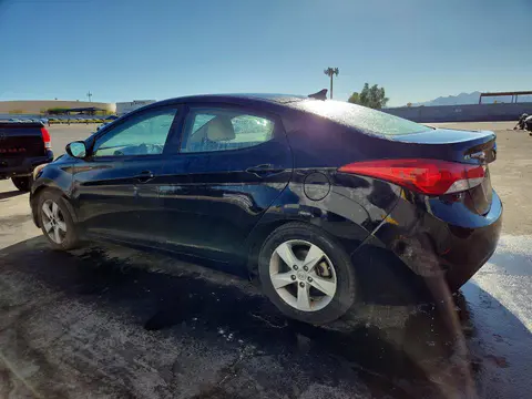 2013 HYUNDAI ELANTRA VIN KMHDH4AEXDU654123 фото 2
