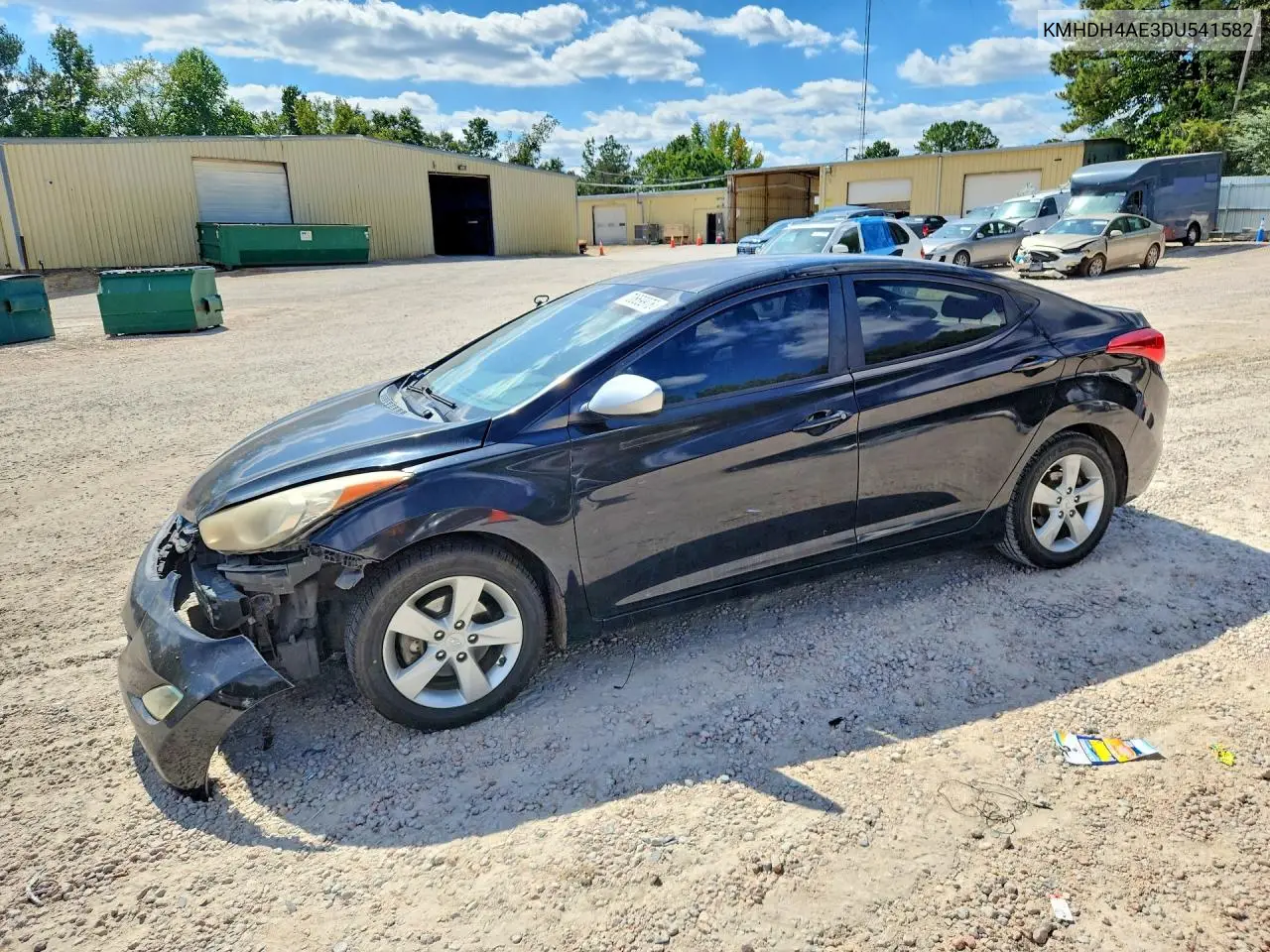 2013 Hyundai Elantra Coupe Gs VIN KMHDH4AE3DU541582 фото 1