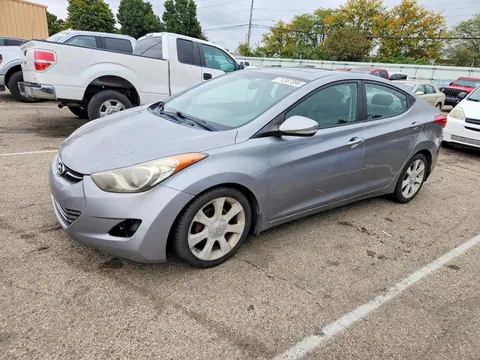 KMHDH4AE4DU680233 — 2013 Hyundai Elantra, Передняя часть (Front End), фото до ремонта
