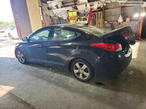 2013 Hyundai Elantra Gls VIN 5NPDH4AE0DH399125 фото 2