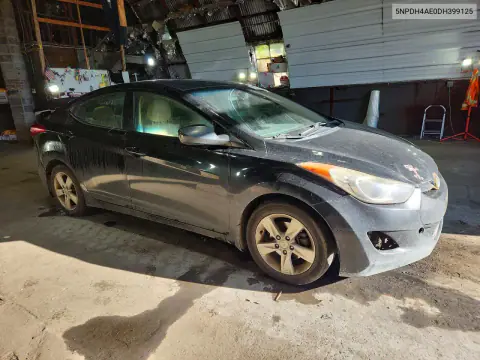 2013 Hyundai Elantra Gls VIN 5NPDH4AE0DH399125 фото 4
