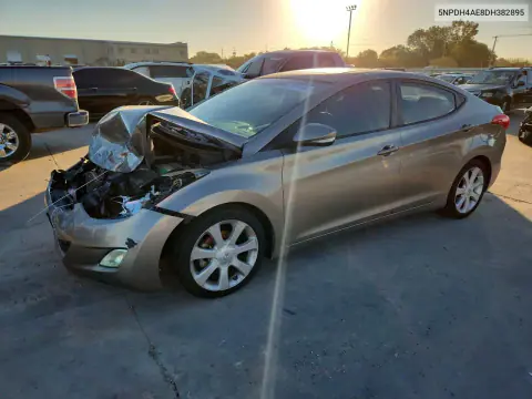 2013 Hyundai Elantra Limited VIN 5NPDH4AE8DH382895 фото 1