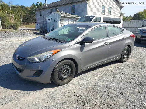 2013 Hyundai Elantra Gls VIN 5NPDH4AE0DH226477 фото 1
