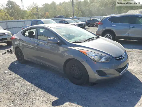 2013 Hyundai Elantra Gls VIN 5NPDH4AE0DH226477 фото 4