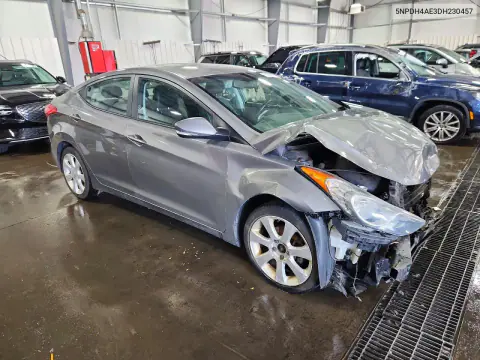 2013 Hyundai Elantra Limited VIN 5NPDH4AE3DH230457 фото 4