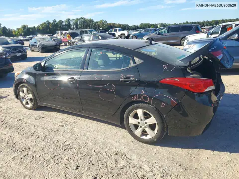 2013 Hyundai Elantra Gls VIN KMHDH4AE6DU903629 фото 2