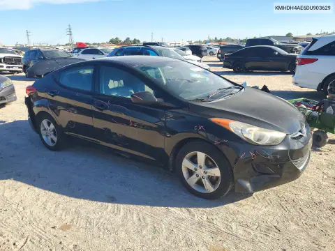 2013 Hyundai Elantra Gls VIN KMHDH4AE6DU903629 фото 4