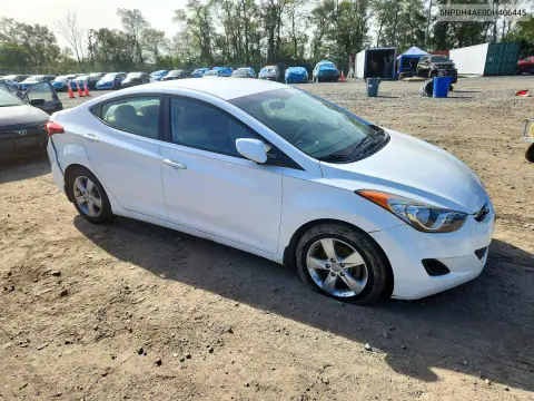 2013 Hyundai Elantra Gls VIN 5NPDH4AE0DH406445 фото 4