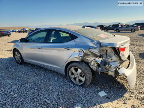 2013 Hyundai Elantra Gls VIN KMHDH4AE8DU609133 фото 2