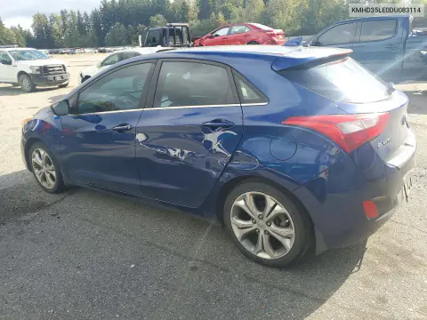 2013 Hyundai Elantra Gt Base VIN KMHD35LE0DU083114 фото 2