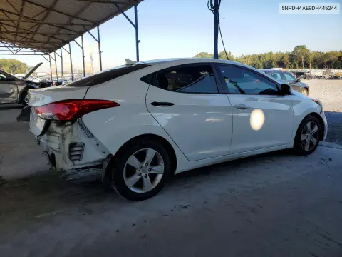 2013 Hyundai Elantra Gls VIN 5NPDH4AE9DH445244 фото 3