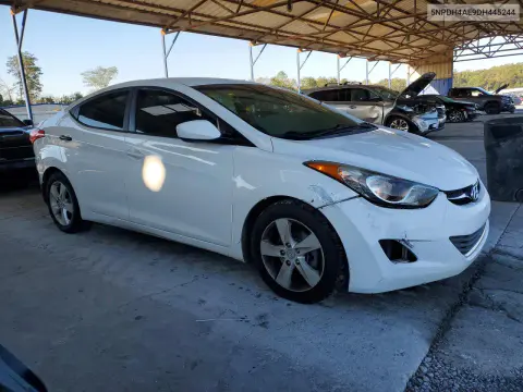2013 Hyundai Elantra Gls VIN 5NPDH4AE9DH445244 фото 4