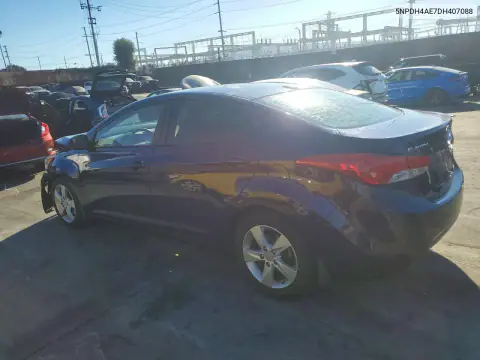 2013 Hyundai Elantra Gls VIN 5NPDH4AE7DH407088 фото 2