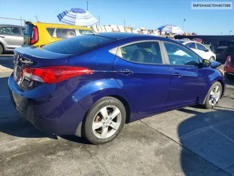 2013 Hyundai Elantra Gls VIN 5NPDH4AE7DH407088 фото 3