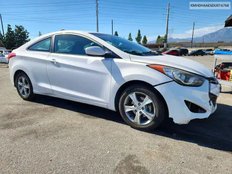 2013 Hyundai Elantra Coupe Gs VIN KMHDH6AE6DU016768 фото 4
