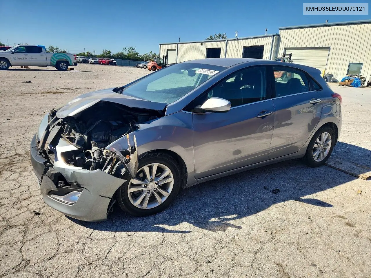 2013 Hyundai Elantra Gt Base VIN KMHD35LE9DU070121 фото 1