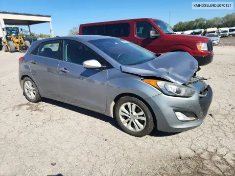 2013 Hyundai Elantra Gt Base VIN KMHD35LE9DU070121 фото 4