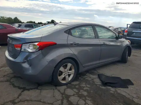 5NPDH4AE5DH418932 — 2013 Hyundai Elantra, фото 3 с аукциона Copart, Передняя часть
