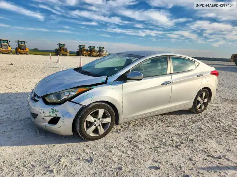 5NPDH4AE9DH297404 — 2013 Hyundai Elantra, Передняя часть, фото до ремонта