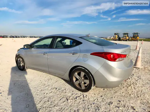 2013 Hyundai Elantra Gls VIN 5NPDH4AE9DH297404 фото 2