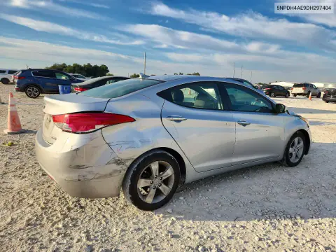 2013 Hyundai Elantra Gls VIN 5NPDH4AE9DH297404 фото 3