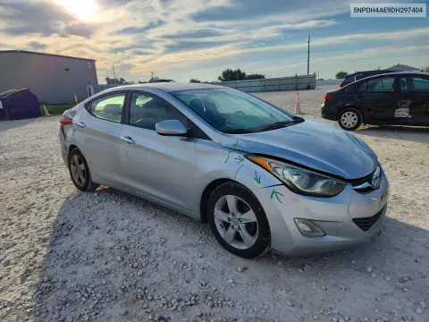 2013 Hyundai Elantra Gls VIN 5NPDH4AE9DH297404 фото 4