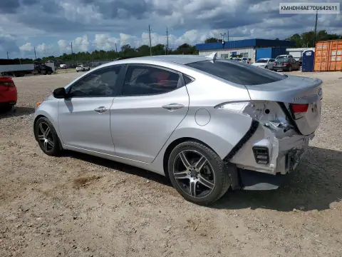 KMHDH4AE7DU642611 — 2013 Hyundai Elantra, фото 2 с аукциона Copart 15.10.2026, Задняя часть