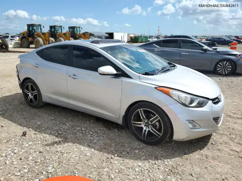 KMHDH4AE7DU642611 — 2013 Hyundai Elantra, фото 4 с аукциона Copart 15.10.2026, Задняя часть