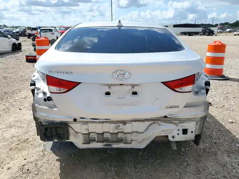 KMHDH4AE7DU642611 — 2013 Hyundai Elantra, Задняя часть, фото до ремонта